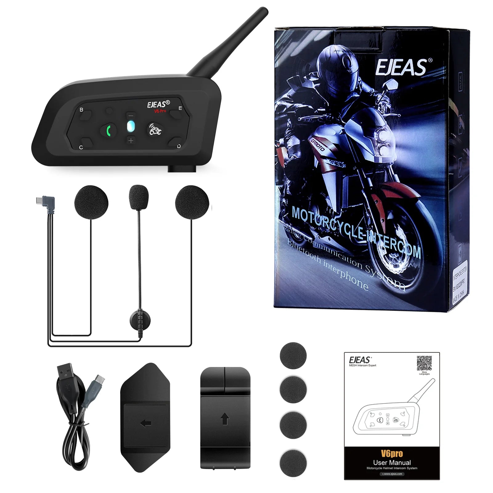 Ejeas V6 Pro Plus Review: Best Value Bluetooth Motorcycle Intercom in 2024