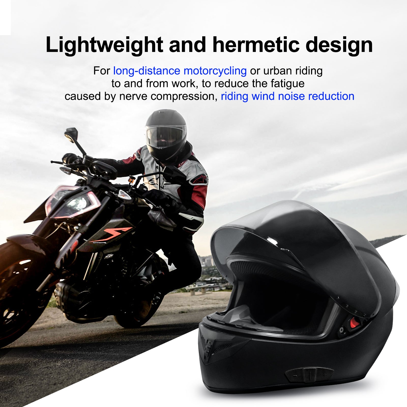 Casque de moto intelligent EJEAS AiH1