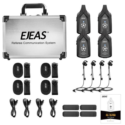 EJEAS 4PCS F6 Mesh Intercom