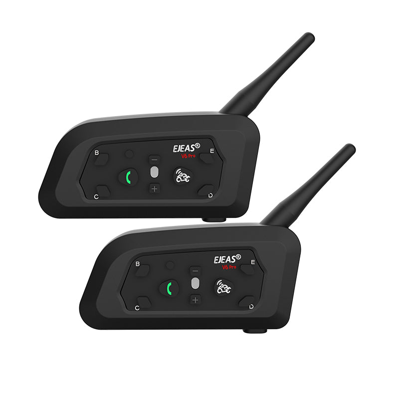 EJEAS V6 PRO 2Packs Interphone Bluetooth