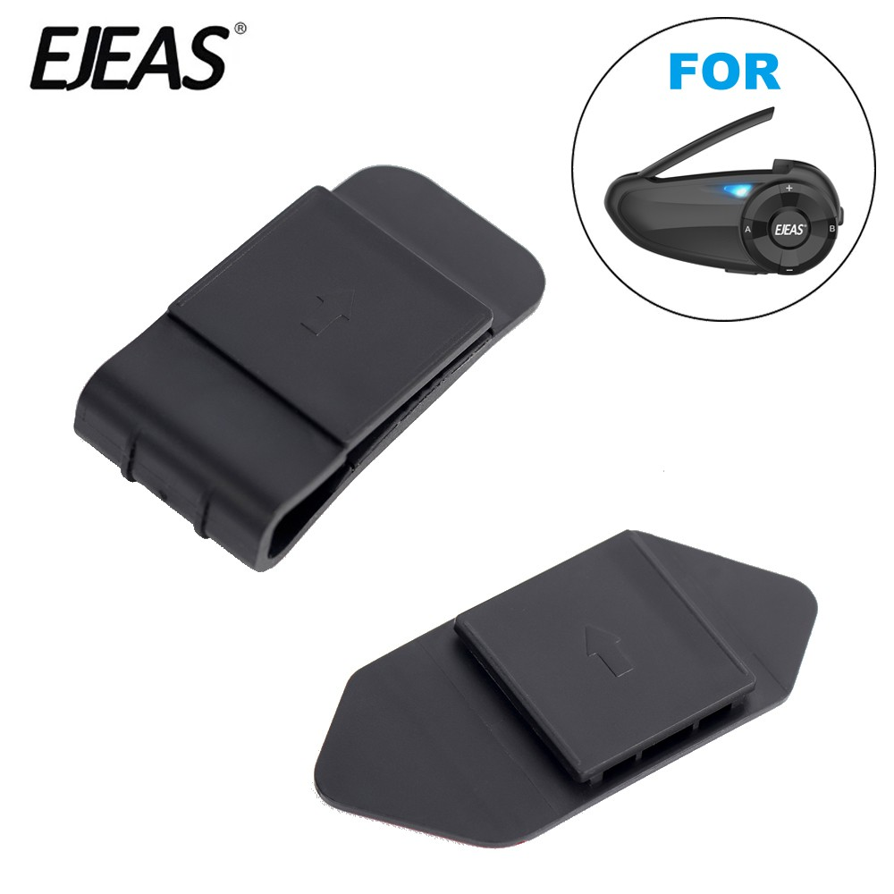 Clips para auriculares intercomunicadores para casco de motocicleta EJEAS para Q8/Q7/Q2/V6PRO/MS8/MS20