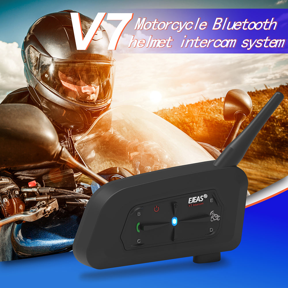 Intercomunicador Bluetooth Auricular Ejeas 2 Pcs V6 Pro