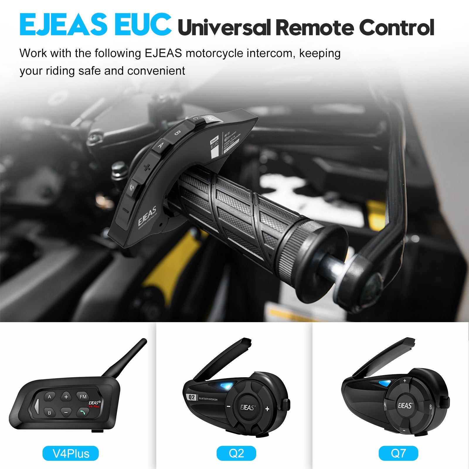 EJEAS EUC Motorcycle Handlebar Remote Controller