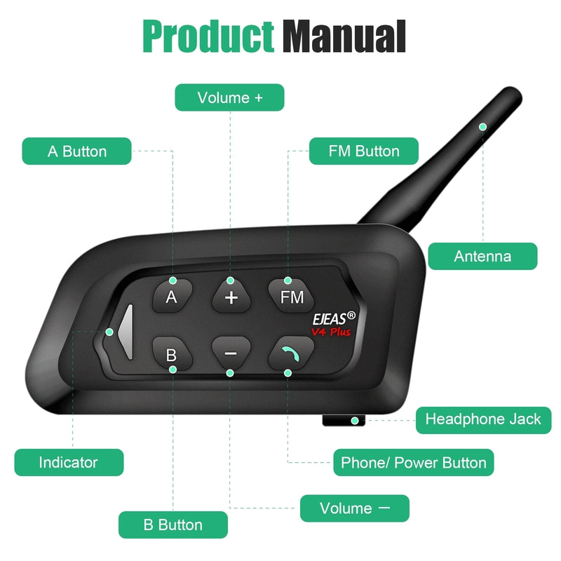 EJEAS V4C Referee Intercom System