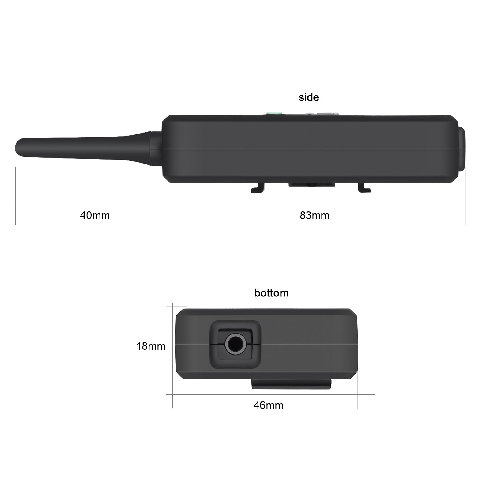 Intercomunicador de árbitro EJEAS 4PCS FBIM