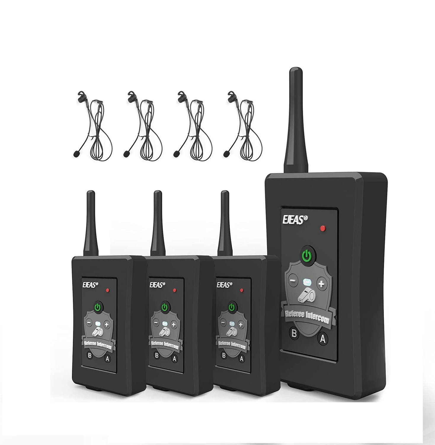 EJEAS 4PCS FBIM Árbitro Intercomunicador