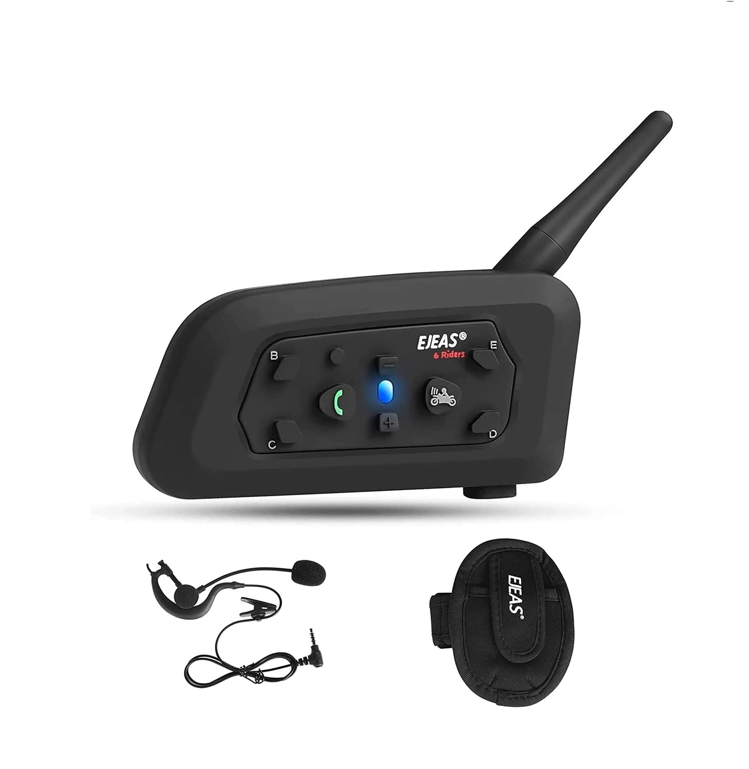 Interfono Bluetooth per arbitro EJEAS V6C con fascia da braccio